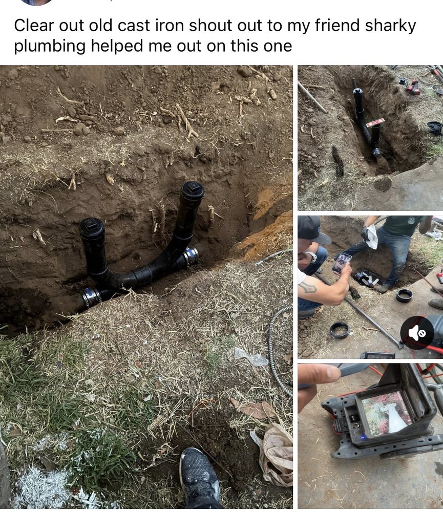 Cast iron plumbing out